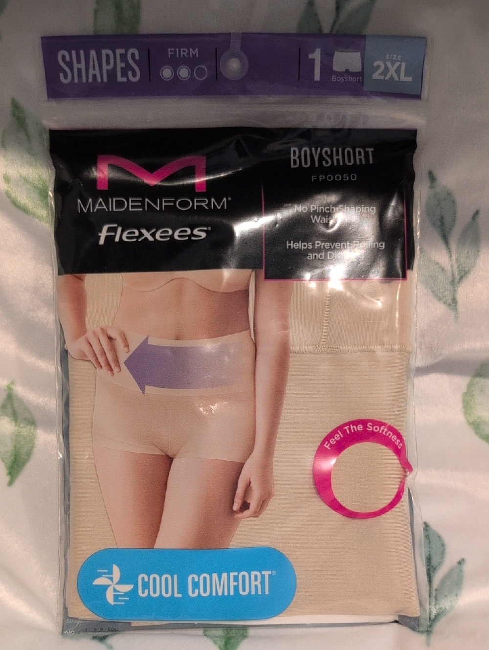 Maidenform Flexees Boyshort Shapewear - Beige